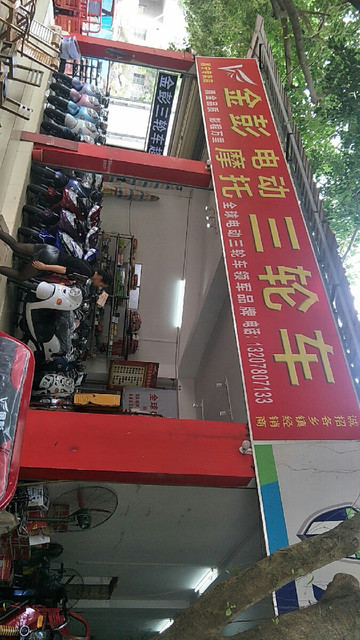金彭电动三轮车图片