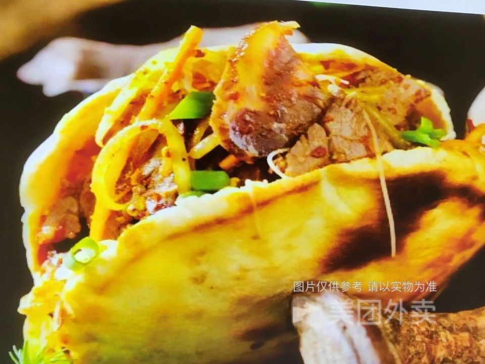 锅盔夹牛肉图片