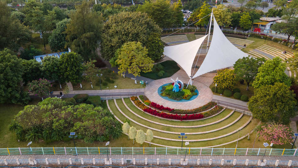 金沙洲滨江公园图片