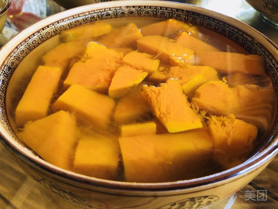 素南瓜汤图片