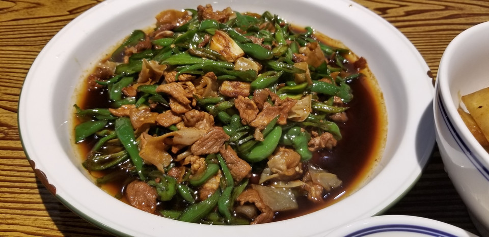 辣椒炒肉圖片