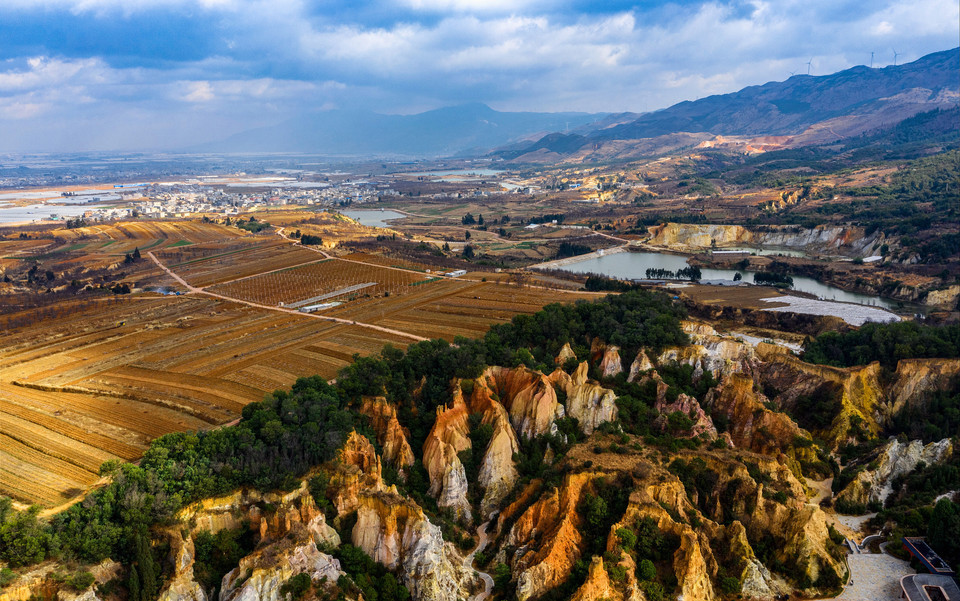 彩色沙林风景区图片