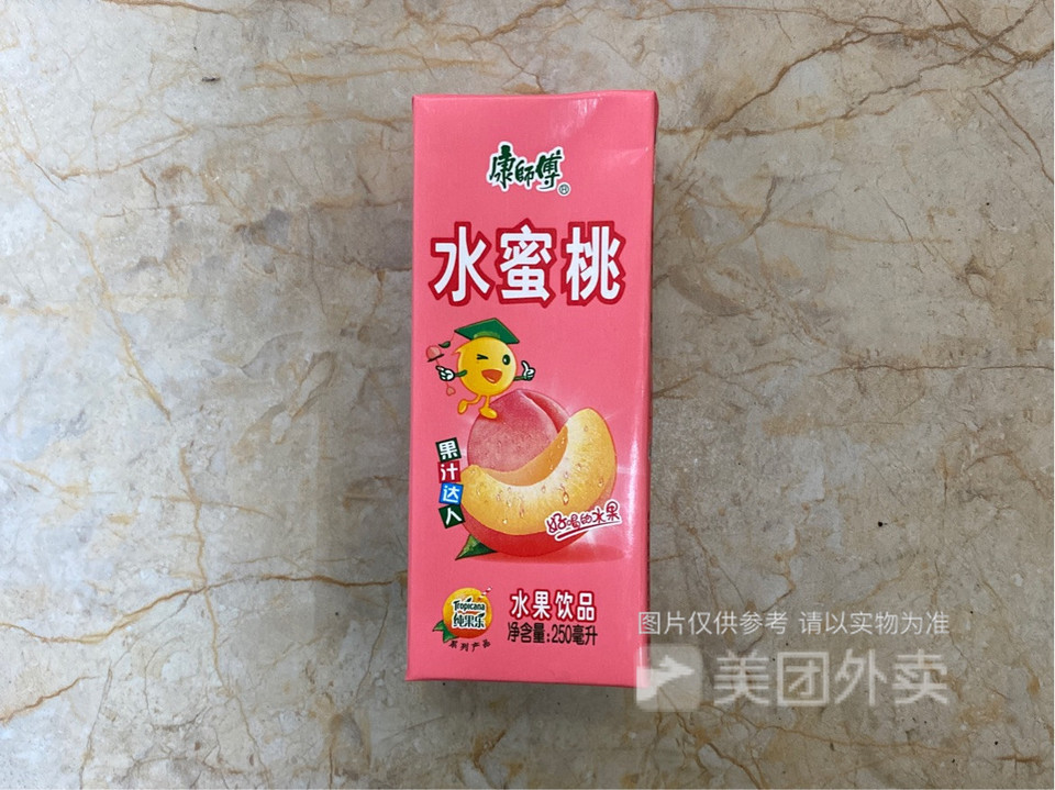 康师傅水蜜桃盒图片