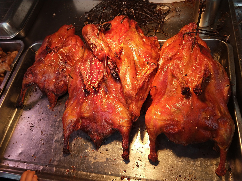 香酥脆皮烤鸭图片