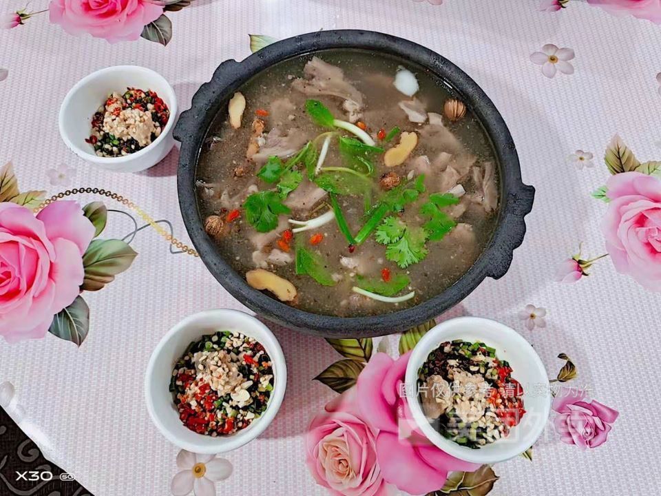 花江狗肉蘸料图片