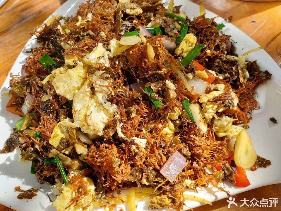 树皮树花炒鸡蛋图片