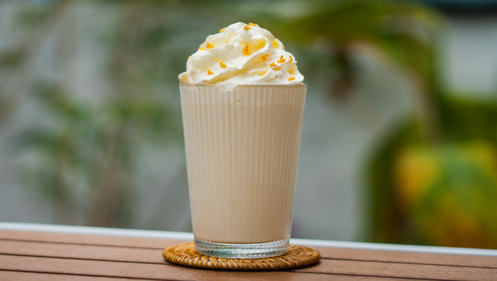 桂花乌龙鲜奶茶图片