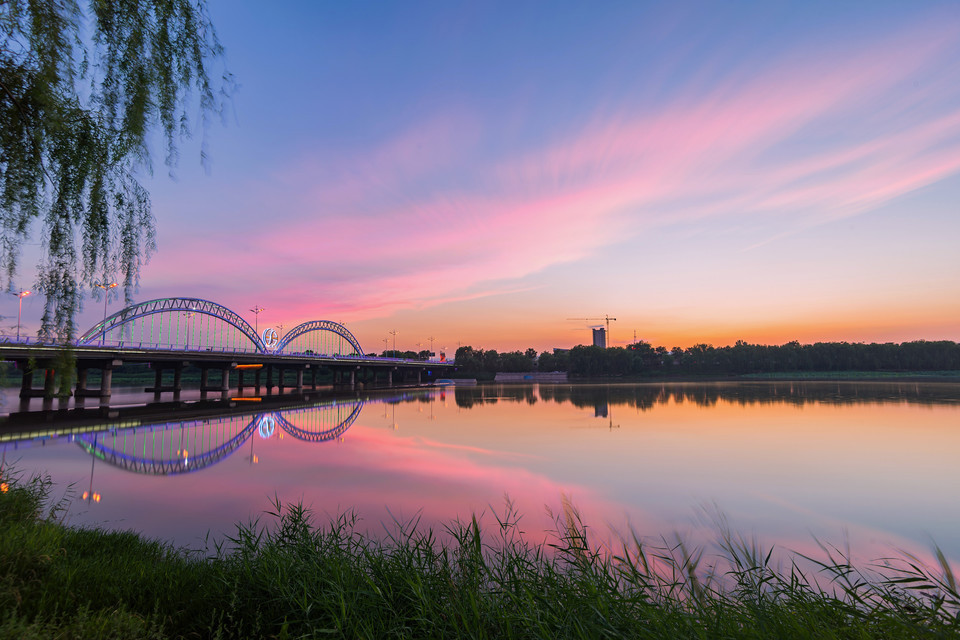 汾河湿地公园图片