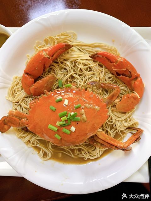 干汁小青蟹面图片