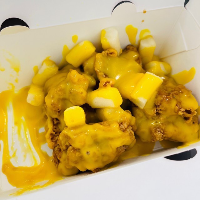 蜂蜜芥末味炸鸡图片