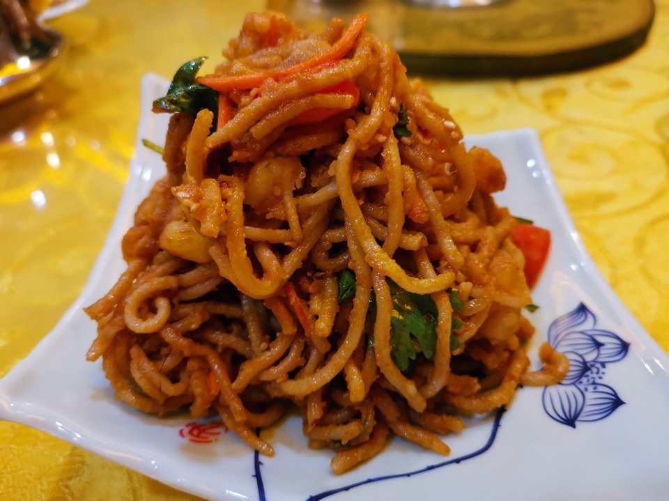 土豆泥拌莜面图片