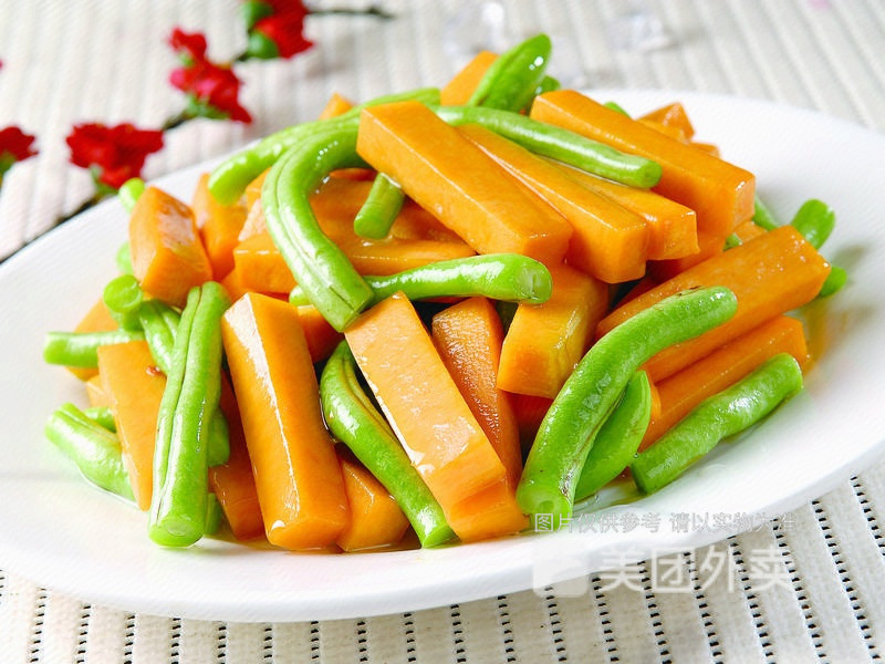 清炒南瓜图片