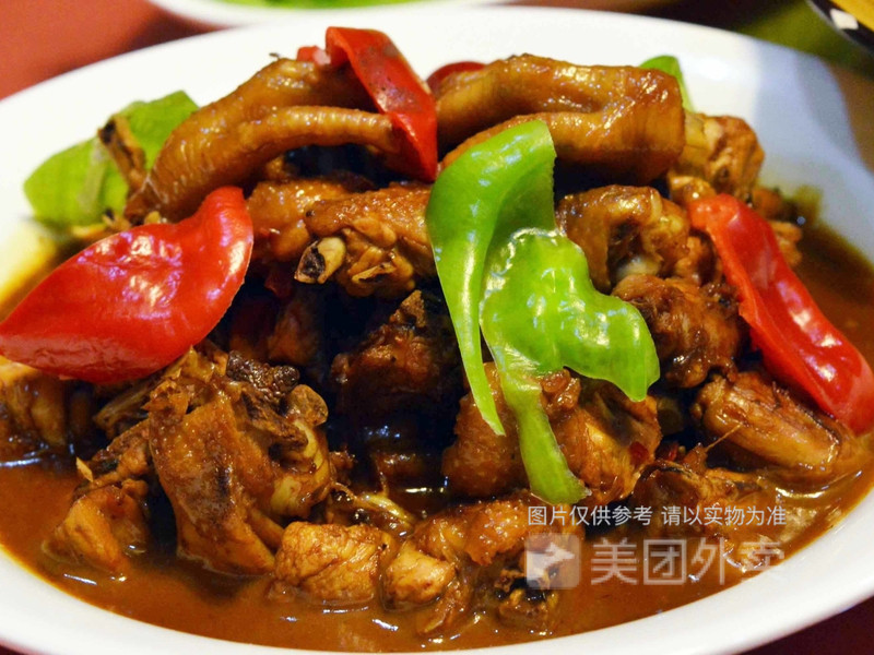 红烧老公鸡图片