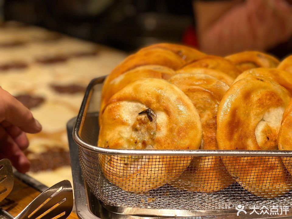 沙葱牛肉饼图片