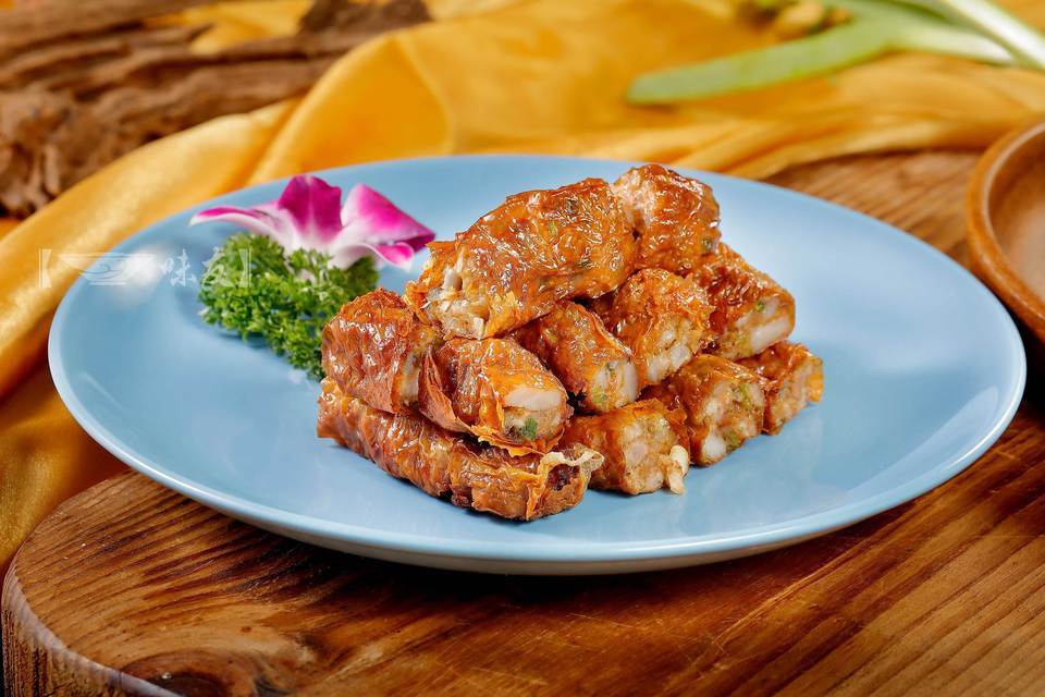 味友自制五香卷图片