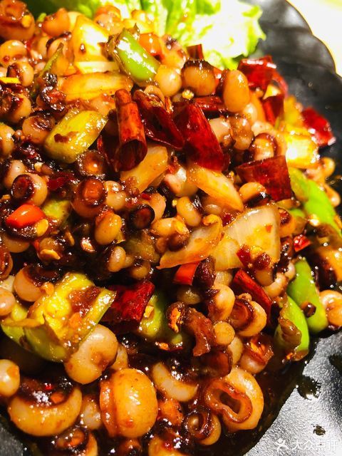 辣炒海灵菇图片