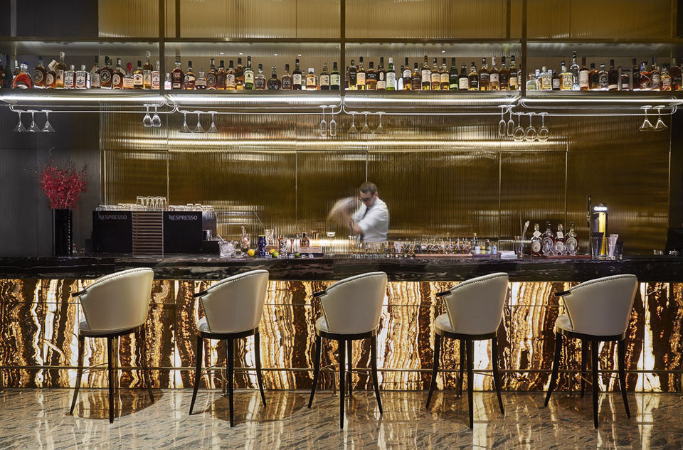 静安洲际酒店林荫大道酒吧图片