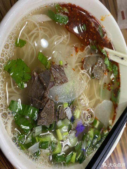 中国兰州正宗牛肉拉面五四路店