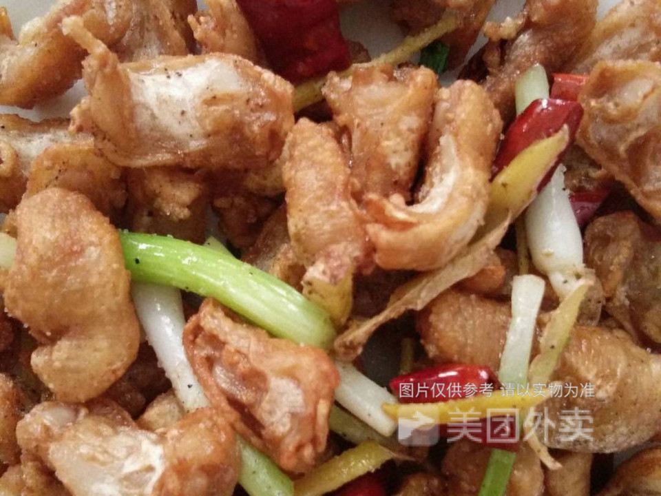 炸鸡爪筋图片