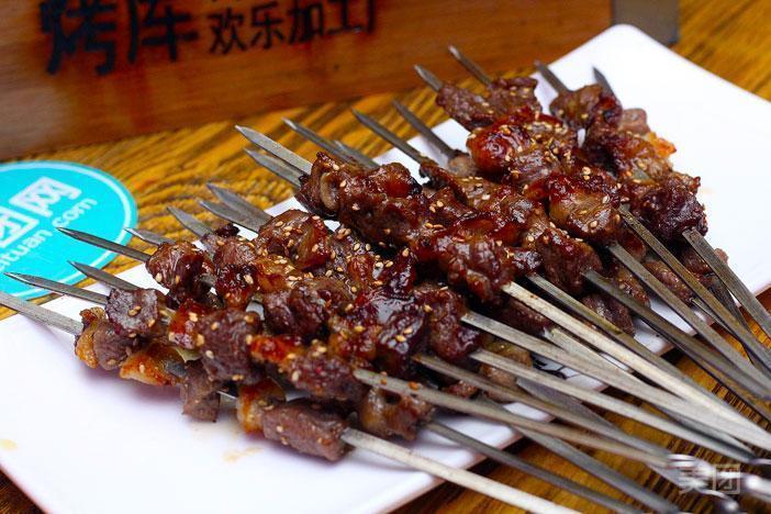 牛肉串图片