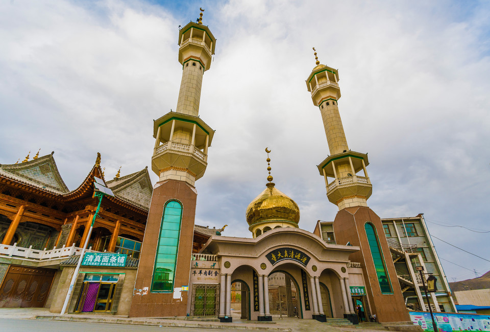 湟源清真大寺图片