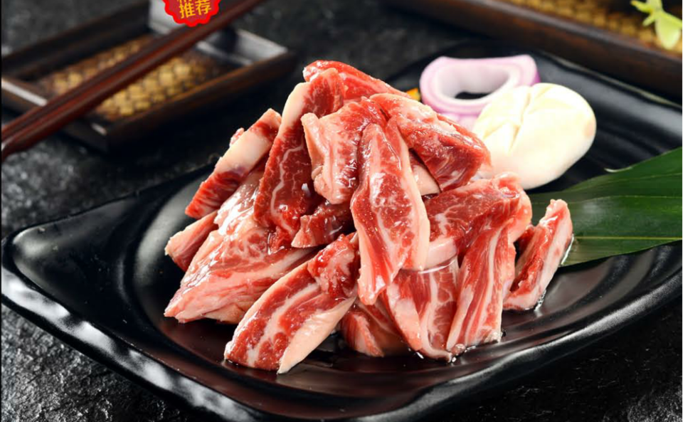 精选黑牛肋条图片