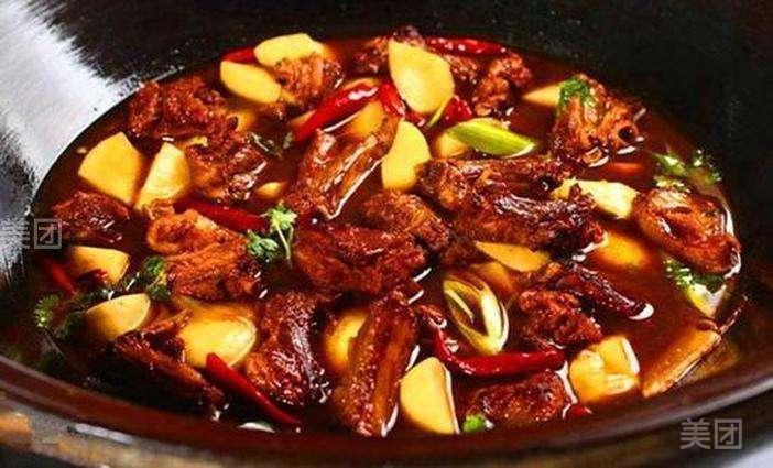 柴火排骨鸡图片