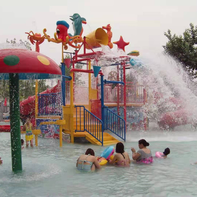 北大河生态园游泳池图片