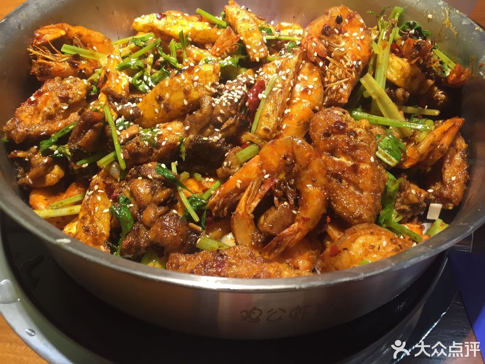 鸡公遇见虾