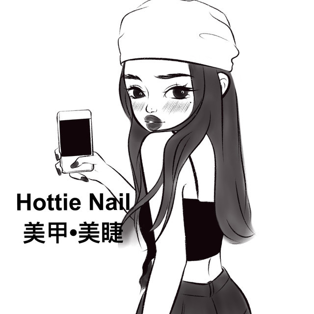 hottie nail 美甲美睫图片