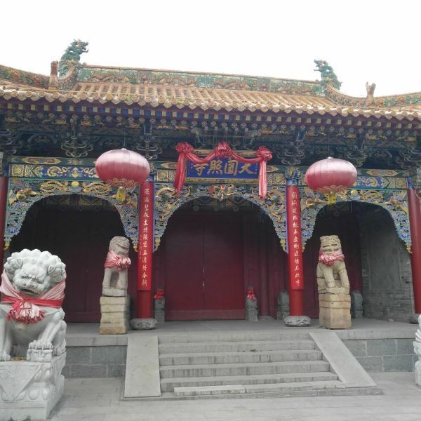 五台山圆照寺毗卢唱诵图片