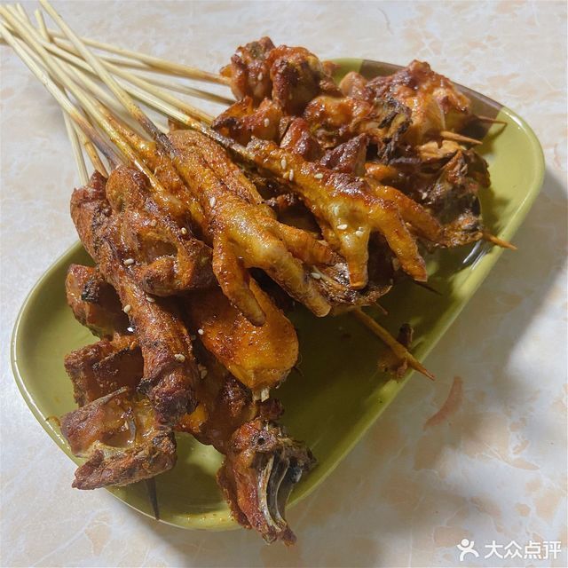串烧鸡图片