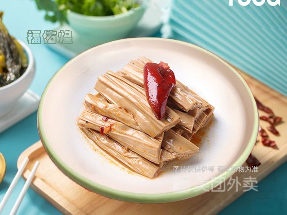 辣卤腐竹图片