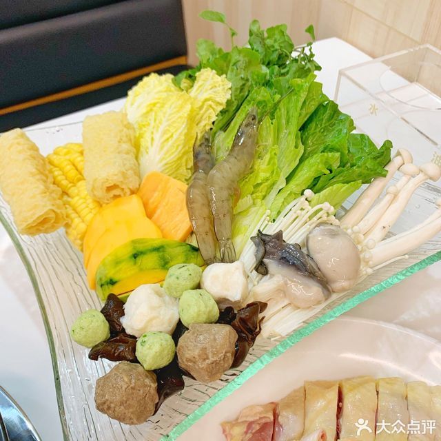 肉蔬拼盘图片