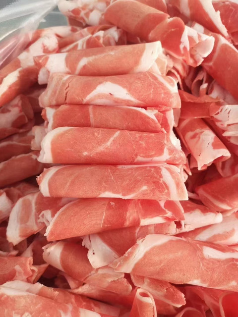 羔羊肉卷500克图片