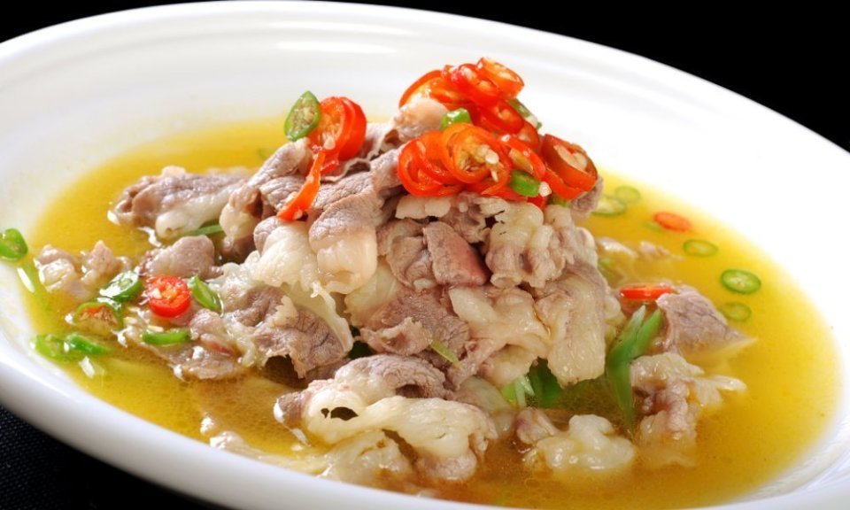 招牌豆花肥牛图片