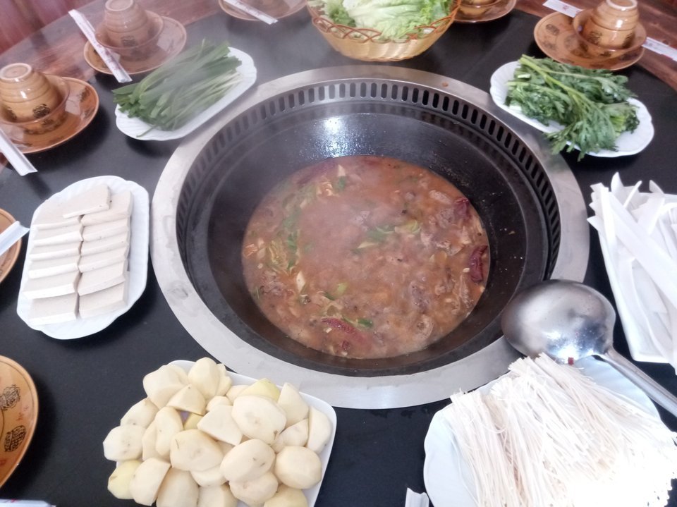 幸福农家大灶台