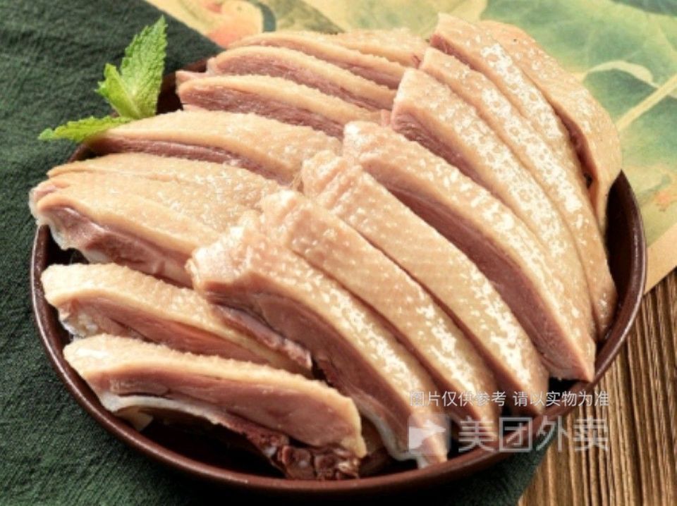 张埝盐水鸭图片