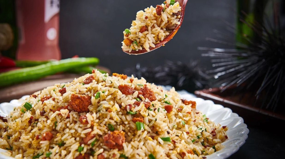 招牌海胆炒饭图片