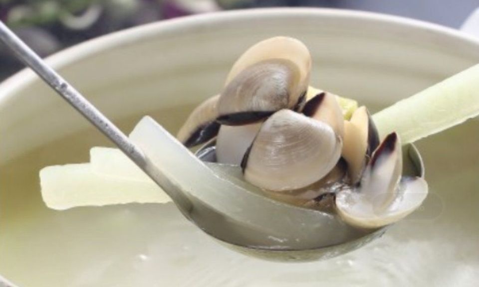 车螺沙虫冬瓜汤图片