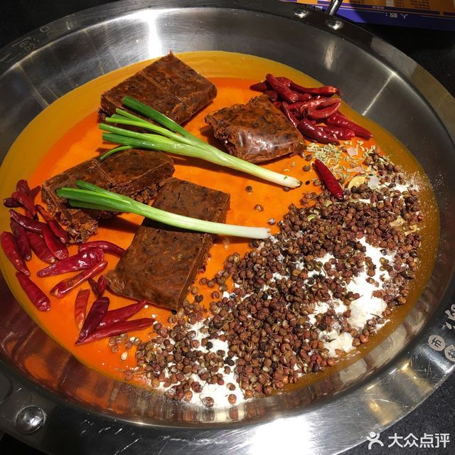 牛油全红锅图片