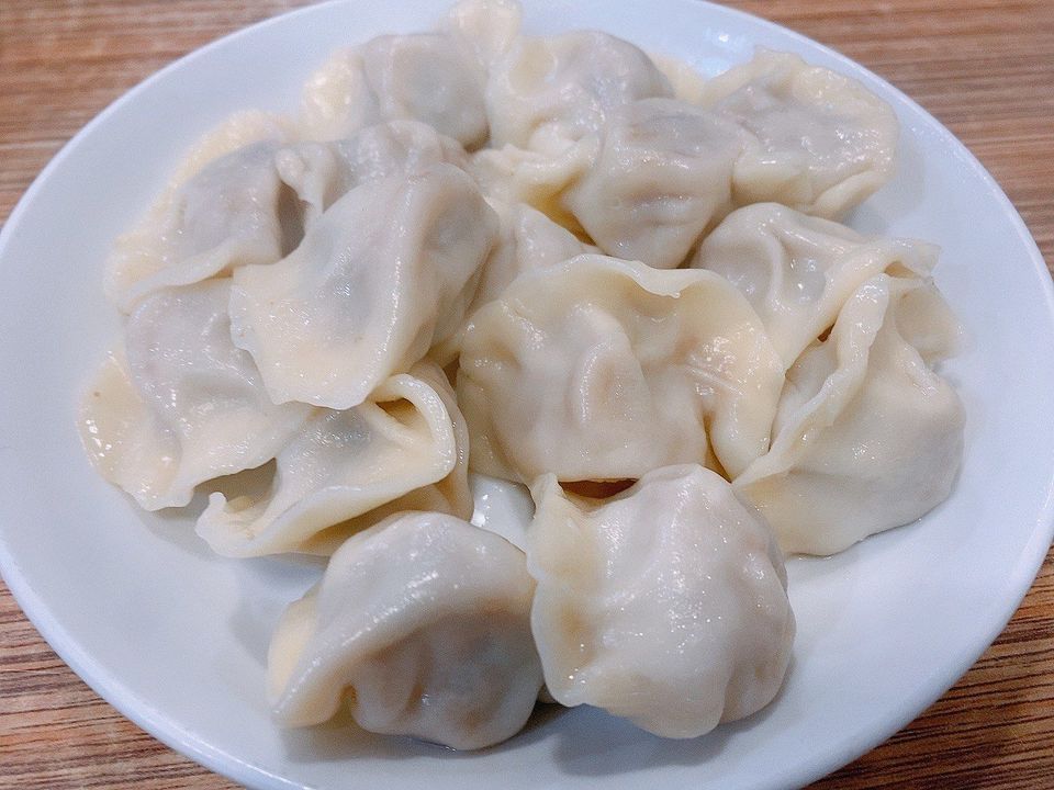 生鲜猪肉白菜水饺图片