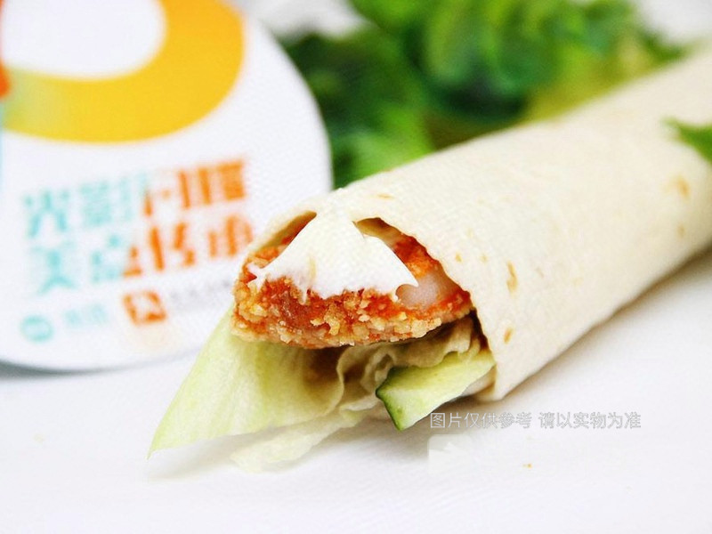 奥尔良烤肉卷图片