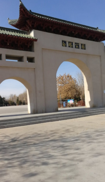 白塔公园图片