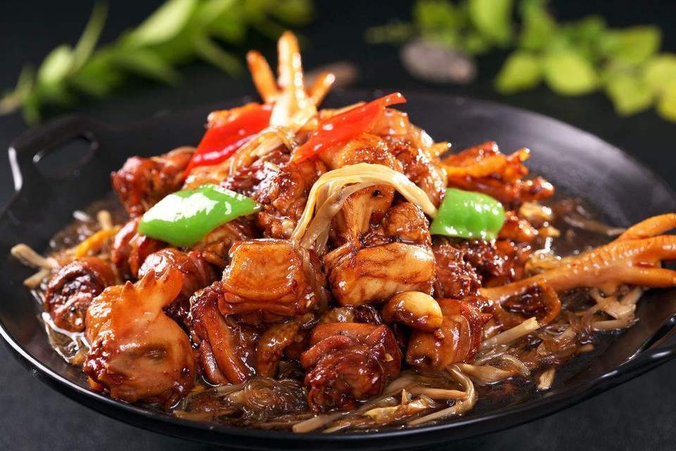 干锅老公鸡图片