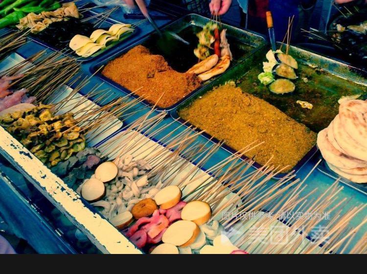 麻辣串卷饼大卷图片