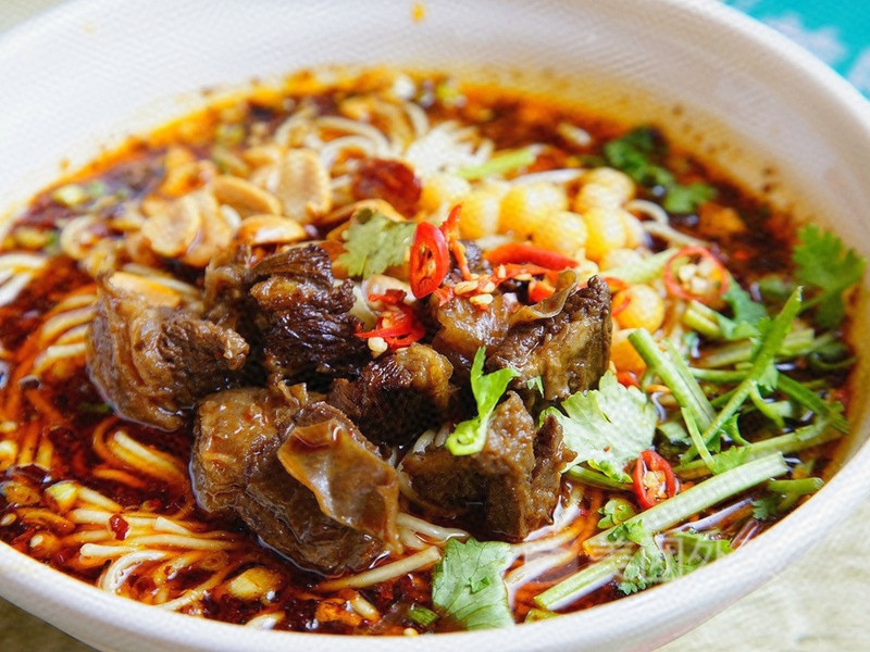 中国兰州正宗牛肉拉面