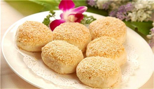 黄桥烧饼图片
