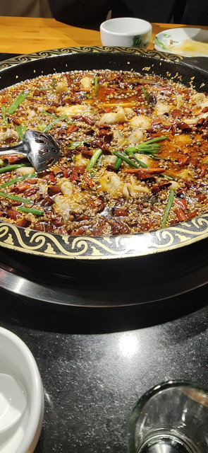 麻辣鱼火锅图片