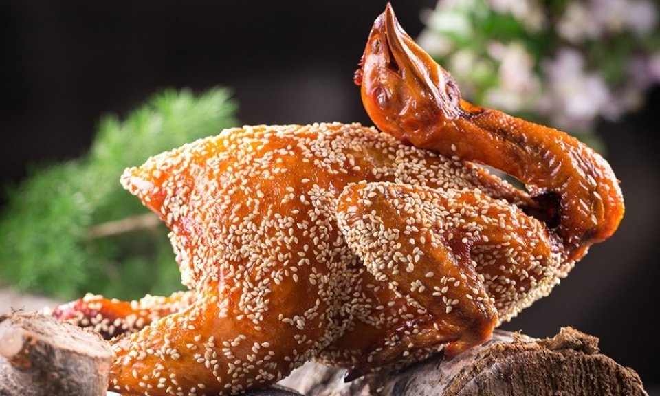 招牌芝麻鸡图片